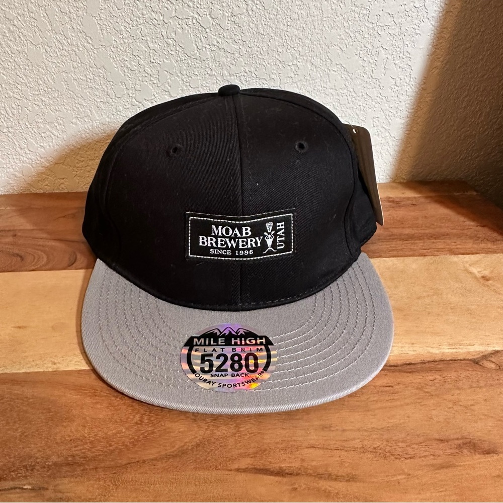 Moab Brewery UTAH SnapBack Baseball Hat NWT